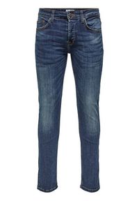Only & Sons Jeansy Weft 22005076 Granatowy Regular Fit. Kolor: niebieski #6