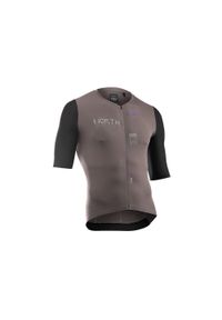 Koszulka rowerowa NORTHWAVE Extreme Evo Jersey UPF50 aerodynamiczna beżowy. Kolor: beżowy. Materiał: jersey