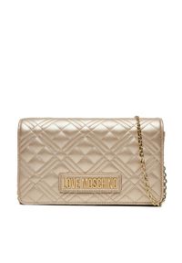 Love Moschino - LOVE MOSCHINO Torebka JC4079PP1MLA196A Złoty. Kolor: złoty. Materiał: skórzane