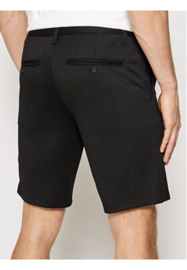 Only & Sons Szorty materiałowe Mark 22018667 Czarny Regular Fit. Kolor: czarny. Materiał: wiskoza