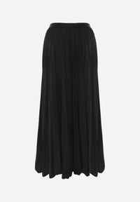 Renee - Czarna Spódnica High Waist Zdobiona Drobnym Plisowaniem Aniope. Okazja: na co dzień. Stan: podwyższony. Kolor: czarny. Wzór: aplikacja. Styl: elegancki, casual #4