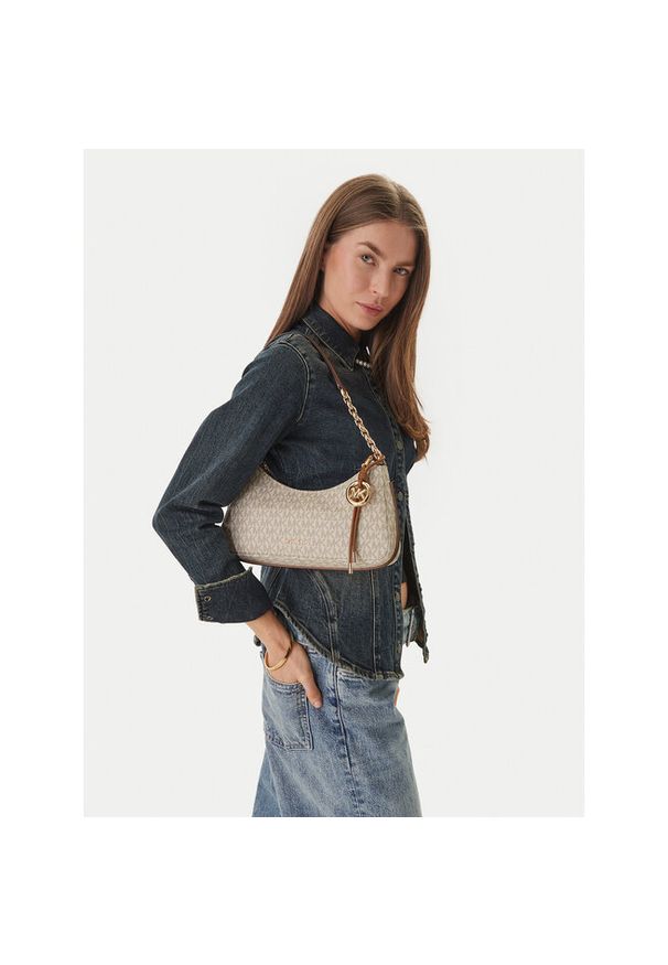 Torebka MICHAEL Michael Kors. Kolor: kremowy