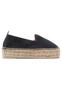 Manebi Espadryle Slippers D K 1.5 D0 Granatowy. Kolor: niebieski. Materiał: zamsz, skóra #8