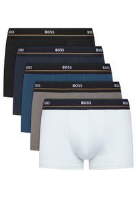 BOSS Komplet 5 par bokserek Essential 50531660 Kolorowy. Materiał: bawełna. Wzór: kolorowy