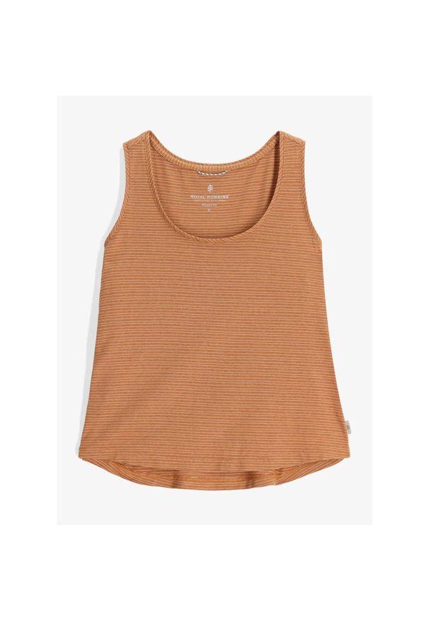 ROYAL ROBBINS - Tank top damski Royal Robbins Vacationer Boxy Tank. Kolor: pomarańczowy