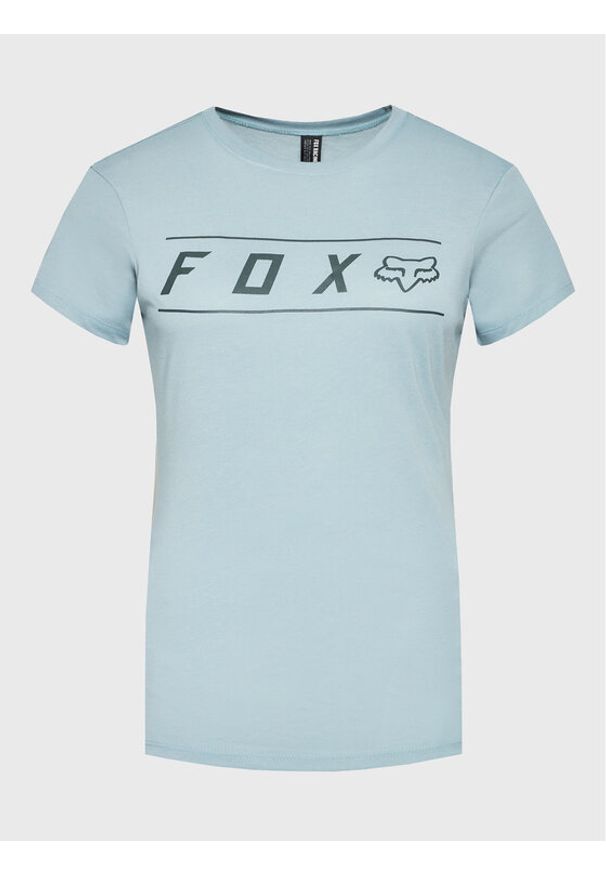Fox Racing T-Shirt Pinnacle 29247 Niebieski Regular Fit. Kolor: niebieski. Materiał: syntetyk