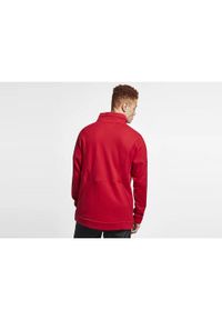 Nike - Bluza męska nike air jordan flight loop 1/4 zip gym red. Kolor: czerwony. Sport: bieganie #1