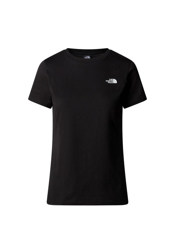 The North Face Koszulka S/S Simple Dome Nf0A87Nhjk3. Kolor: czarny. Długość rękawa: krótki rękaw. Długość: krótkie