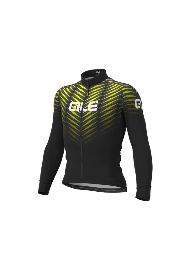 ALÉ CYCLING - Bluza rowerowa męska Alé Cycling Solid Thorn. Kolor: czarny, biały, wielokolorowy, żółty. Sport: kolarstwo
