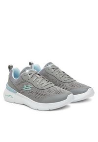 skechers - Skechers Sneakersy 150370/GYLB Szary. Kolor: szary. Materiał: materiał