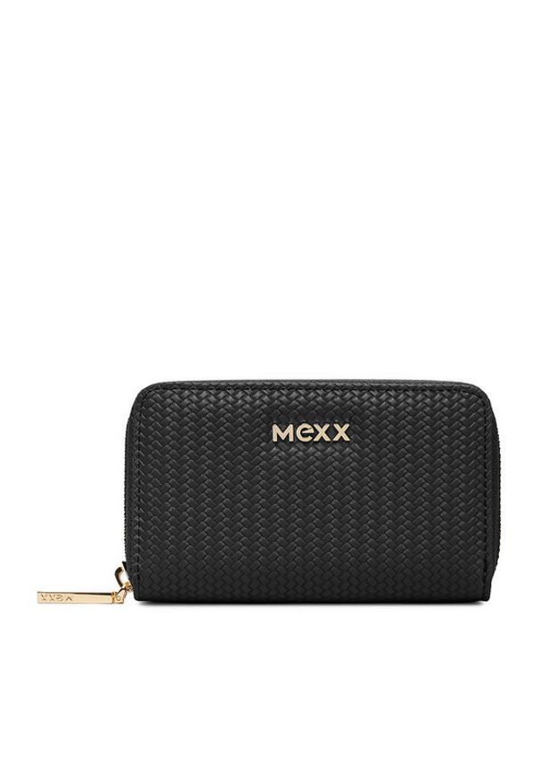 MEXX Portfel CEO-MEXX-W1-002-SS26 Czarny. Kolor: czarny. Materiał: skóra