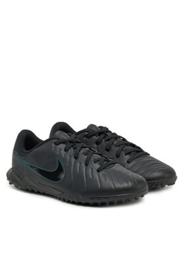 Nike Buty do piłki nożnej Tiempo Legend 10 DV4351 Czarny. Kolor: czarny. Materiał: skóra