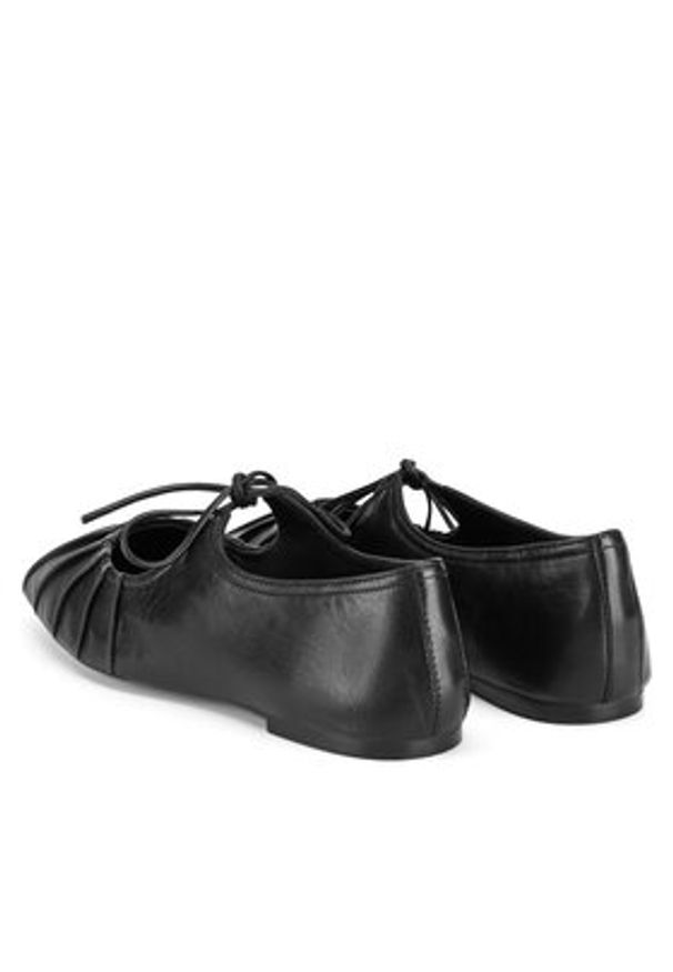 Gino Rossi Baleriny ELIS-116639 Czarny. Kolor: czarny. Materiał: skóra