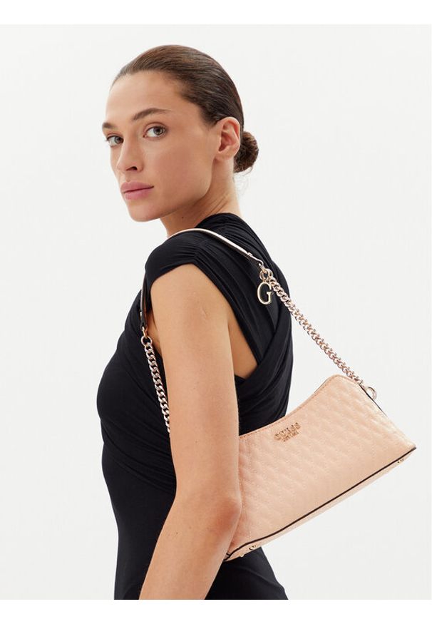 Guess Torebka HWGG9626170 Różowy. Kolor: różowy. Materiał: skórzane