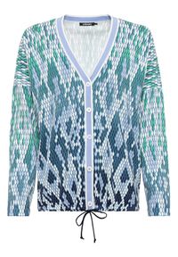 Kardigan Olsen. Kolor: niebieski. Materiał: bawełna #1