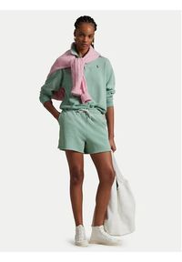 Polo Ralph Lauren Szorty sportowe 211965103007 Zielony Straight Fit. Kolor: zielony. Materiał: bawełna #4