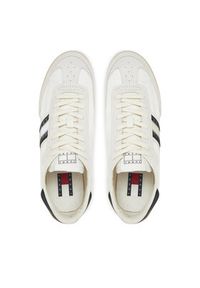 Tommy Jeans Sneakersy Tjm Retro Runner Cleated EM0EM01527 Biały. Kolor: biały. Materiał: zamsz, skóra #4