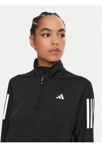 Adidas - adidas Bluza techniczna Own the Run IK7440 Czarny Regular Fit. Kolor: czarny. Materiał: syntetyk. Sport: bieganie #2