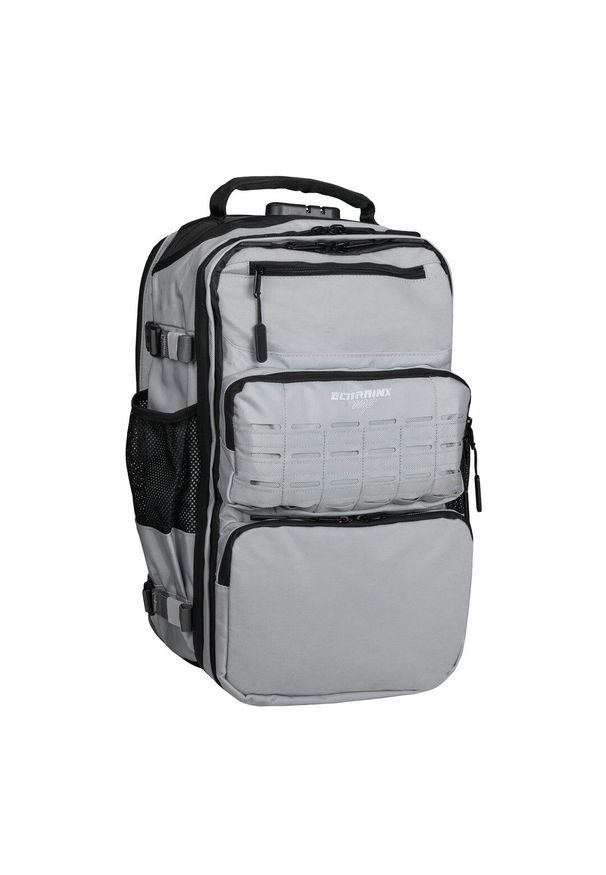 ELITEX TRAINING - Plecak do CrossTraining i podróży ELITRAINX V2 Pro Series 45L. Kolor: szary. Materiał: materiał. Styl: sportowy