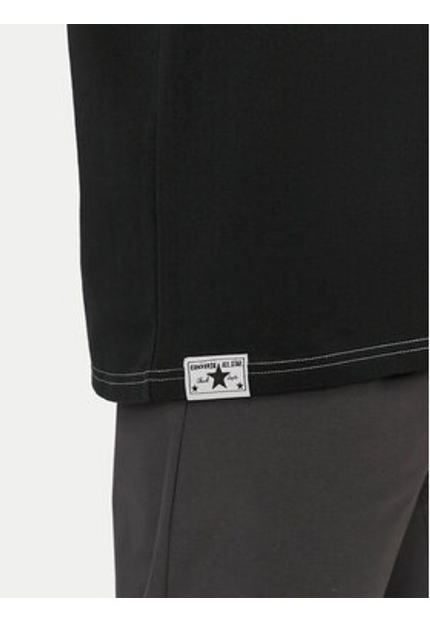 Converse T-Shirt Sketch 10027256-A03 Czarny Standard Fit. Kolor: czarny. Materiał: bawełna