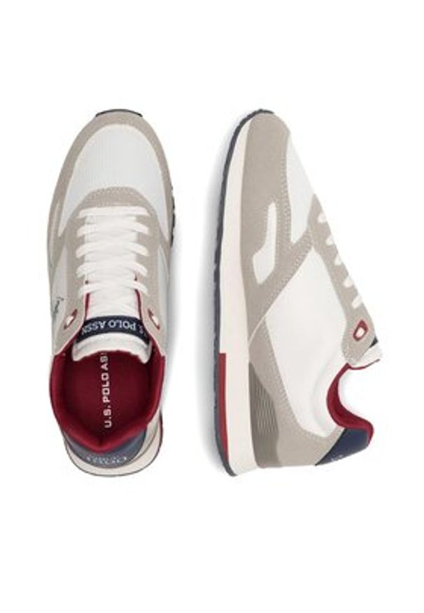 U.S. Polo Assn. Sneakersy TABRY003M/CHT2 Biały. Kolor: biały. Materiał: materiał