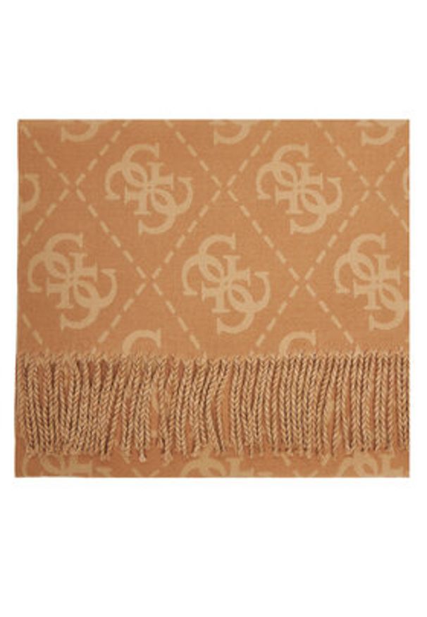 Guess Szalik W5BZ33 Z4210 Beżowy. Kolor: beżowy. Materiał: poliester, materiał