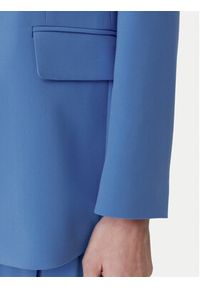 BOSS Marynarka Jocaluah 50490053 Niebieski Regular Fit. Kolor: niebieski. Materiał: syntetyk