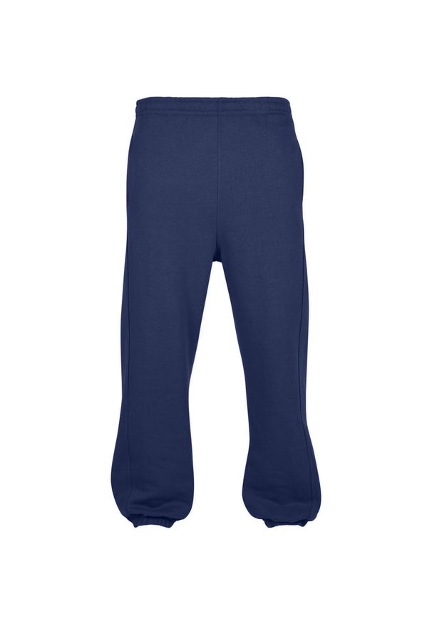 Urban Classics - Męskie Spodnie Dresowe. Kolor: niebieski. Materiał: dresówka. Długość: długie