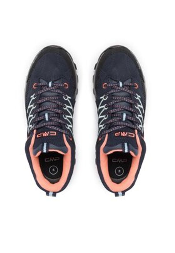 CMP Trekkingi Rigel Low Wmn Trekking Shoes Wp 3Q13246 Granatowy. Kolor: niebieski. Materiał: zamsz, skóra