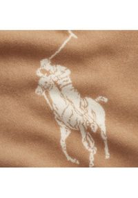 Polo Ralph Lauren Szal 455954331003 Brązowy. Kolor: brązowy. Materiał: wełna, materiał #4