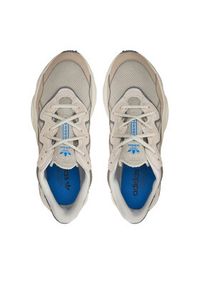 Adidas - adidas Buty Ozweego IG3555 Beżowy. Kolor: beżowy. Materiał: materiał, mesh
