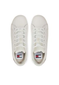 Tommy Jeans Sneakersy EN0EN02711 Écru. Materiał: skóra