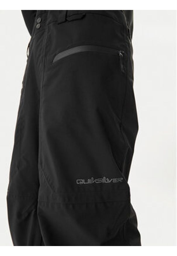 Quiksilver Spodnie snowboardowe Paramo Stretch EQYTP03244 Czarny Regular Fit. Kolor: czarny. Materiał: syntetyk. Sport: snowboard