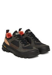 Palladium Sneakersy Pallarider Lo Track 79544-008-M Czarny. Kolor: czarny. Materiał: skóra, zamsz