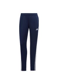 Spodnie sportowe damskie Adidas Tiro 23 League Training. Kolor: biały, wielokolorowy, niebieski