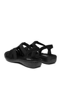 Rieker Sandały CEO-60806-00 Czarny. Kolor: czarny. Materiał: materiał #7