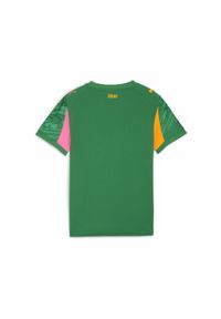 Puma - Młodzieżowa koszulka bramkarska AC Milan 25/26 PUMA Archive Green Intense Orange. Kolor: zielony. Materiał: tkanina