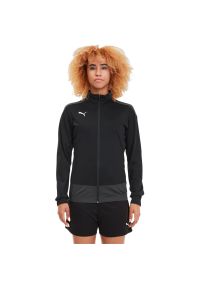 Kurtka Puma Teamgoal 23 Training Jacket W, Kobiety. Kolor: czarny. Materiał: poliester, materiał. Sport: piłka nożna