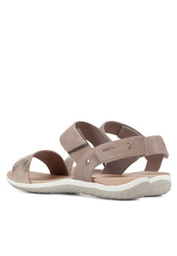 Geox Sandały D Sandal Vega D02R6F 09ACF C5004 Brązowy. Kolor: brązowy. Materiał: skóra
