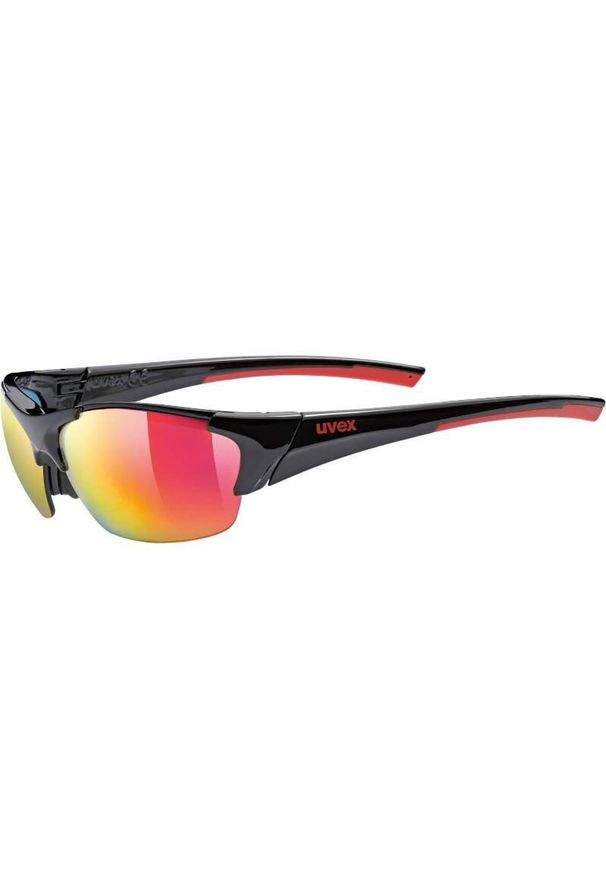 Okulary Uvex Blaze III Black Red 2316 2021. Kolor: czerwony, wielokolorowy, czarny