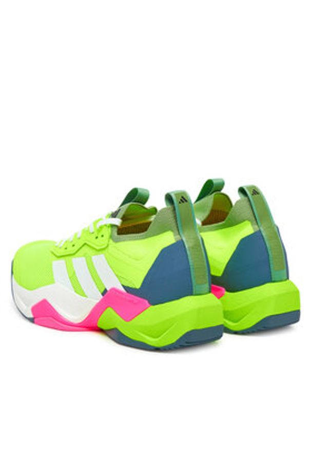 Adidas - adidas Buty na siłownię Rapidmove Adv 2 IH2707 Żółty. Kolor: żółty. Materiał: materiał. Sport: fitness