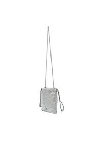Pinko - PINKO Torebka Slouchy Coulisse Baby AI 25-26 PCPL 105409 A2WF Srebrny. Kolor: srebrny