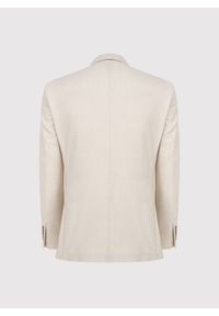 Pako Lorente - PAO LORENTE - Beżowa marynarka garniturowa z lnem. Kolor: beżowy. Materiał: len. Styl: młodzieżowy #2