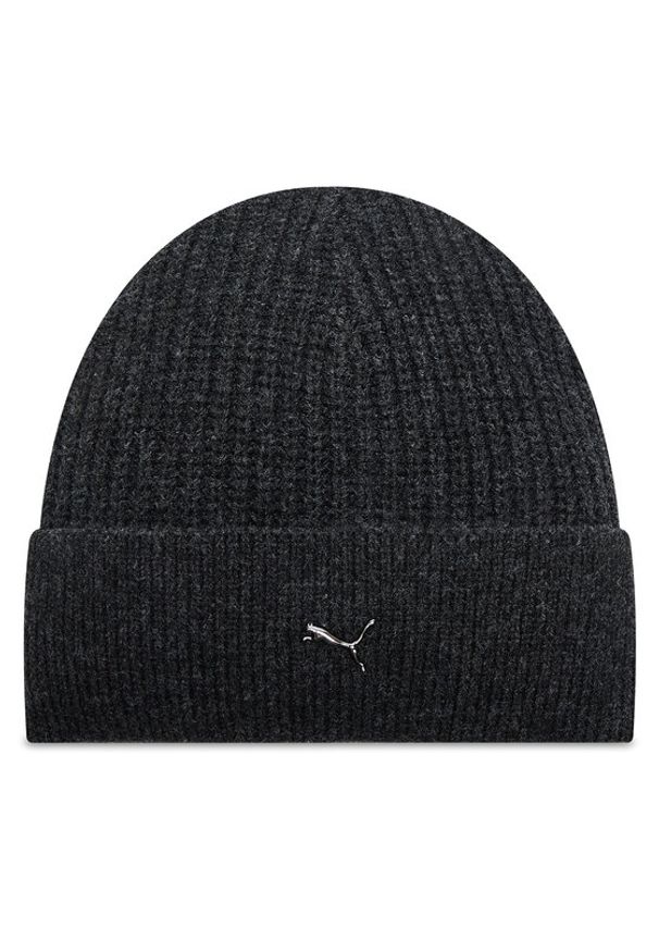 Puma Czapka Metal Cat Beanie 024874 01 Czarny. Kolor: czarny. Materiał: akryl, materiał