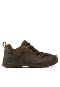 keen - Keen Trekkingi Wasatch Crest Wp 1026198 Khaki. Kolor: brązowy. Materiał: materiał. Sport: turystyka piesza