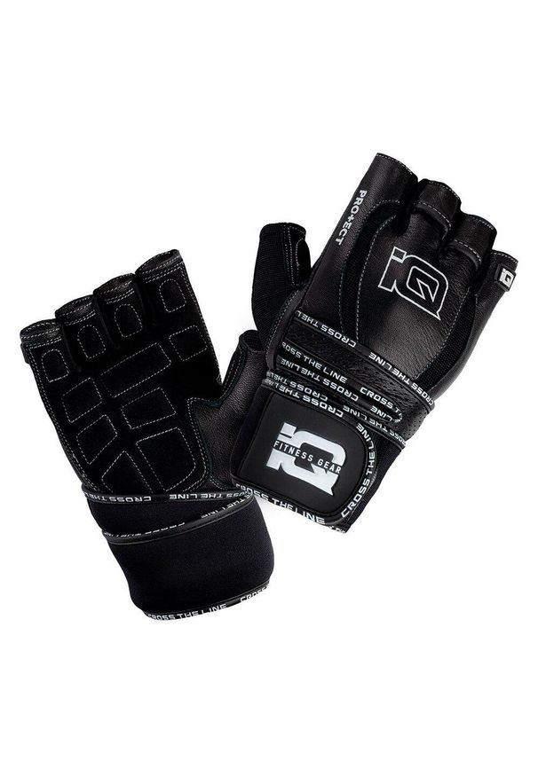 IQ - Skórzane Rękawice Unisex Dla Dorosłych Buried II. Kolor: czarny. Materiał: skóra. Sport: fitness