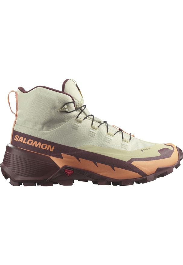 salomon - Buty trekkingowe damskie Salomon Cross Hike Mid Gore-Tex 2. Kolor: wielokolorowy. Styl: sportowy