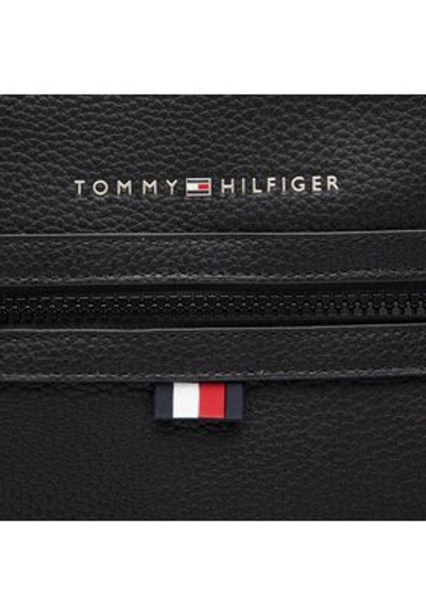 TOMMY HILFIGER - Tommy Hilfiger Saszetka Essential Pu Mini Crossover AM0AM09505 Czarny. Kolor: czarny. Materiał: skóra