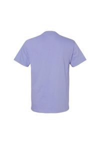 GILDAN - Koszulka Unisex Dla Dorosłych Softstyle Midweight. Kolor: fioletowy. Materiał: bawełna. Sport: turystyka piesza