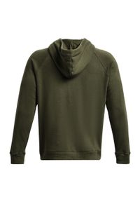 Under Armour - Męska Bluza Polarowa Z Logo. Kolor: zielony. Materiał: polar